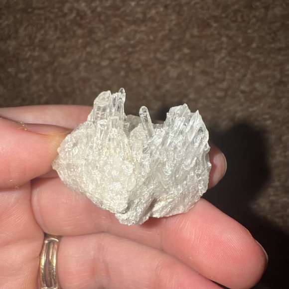 Decorative Amethyst and Crystal Cluster Set - Purple, Orange, White - Picture 5 of 6